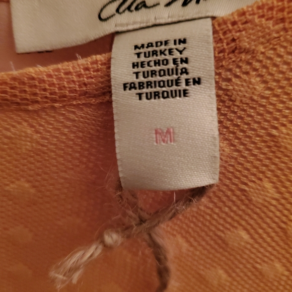 NWT ELLA MOON WOMEN'S RUFFLE SLEEVE SMOCKED WAIST MINI - Picture 5 of 9